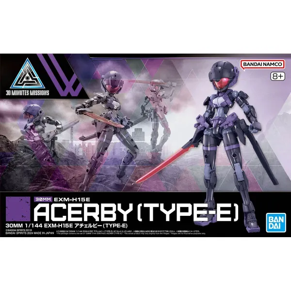 Коллекционная фигура Bandai EXM-H15E ACERBY [TYPE-E] Пластик Анимация и аниме