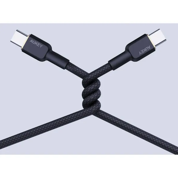 USB-C-Kaapeli Aukey CB-NCC2 Musta 1,8 m
