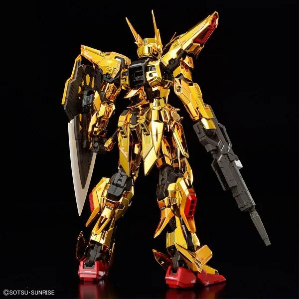 Коллекционная фигура Bandai RG 1/144 AKATSUKI GUNDAM OOWASHI unit Пластик Анимация и аниме