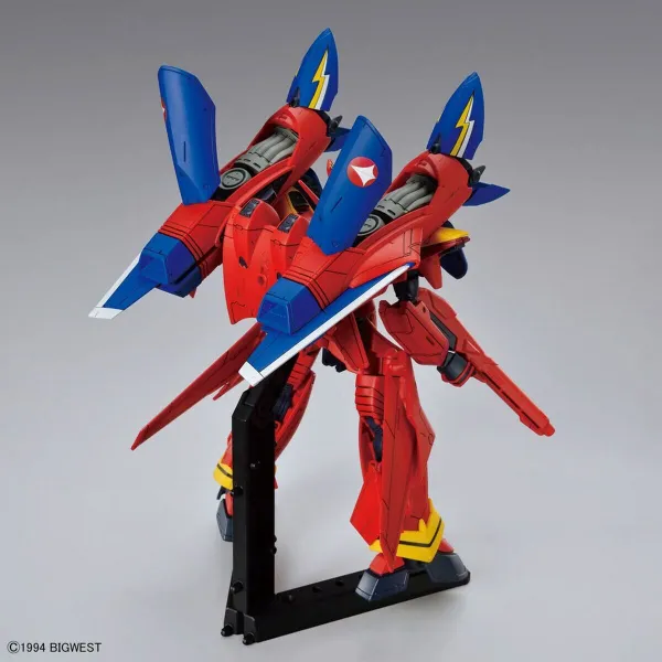 Коллекционная фигура Bandai VF-19 CUSTOM FIRE VALKYRIE Пластик Анимация и аниме