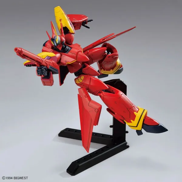 Коллекционная фигура Bandai VF-19 CUSTOM FIRE VALKYRIE Пластик Анимация и аниме