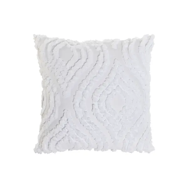 Cushion Home ESPRIT White 45 x 45 cm