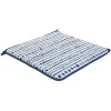 Chair cushion Home ESPRIT Blue White 38 x 38 x 2 cm