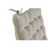 Chair cushion Home ESPRIT Sand 42 x 42 x 6 cm