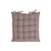 Chair cushion Home ESPRIT Light mauve 42 x 42 x 6 cm