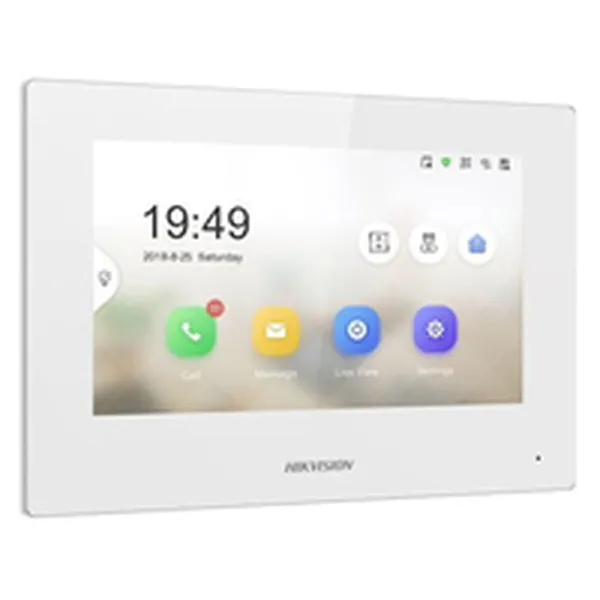 внутренняя телефонная связь Hikvision DS-KH6320-WTE2-W BIAŁY Белый