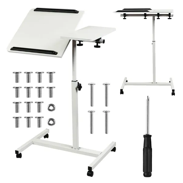 Desk MacLean MC-121 W White Black