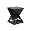 Side table Home ESPRIT Black Metal 40 x 40 x 50 cm