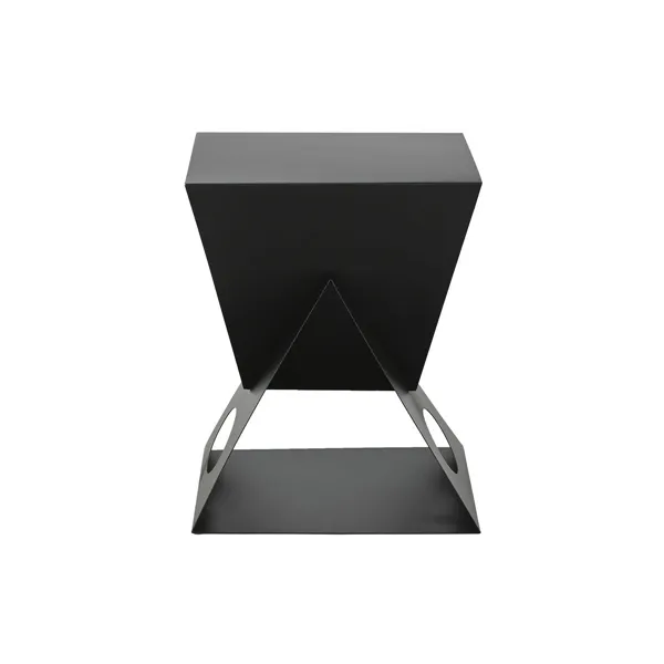 Side table Home ESPRIT Black Metal 40 x 40 x 50 cm