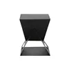 Side table Home ESPRIT Black Metal 40 x 40 x 50 cm