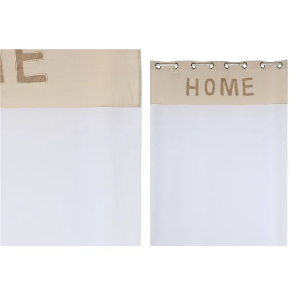 Curtain Home ESPRIT White Natural 140 x 260 cm