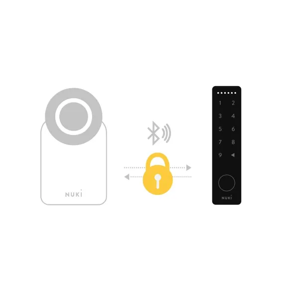 Smart Lock Nuki Black Metal