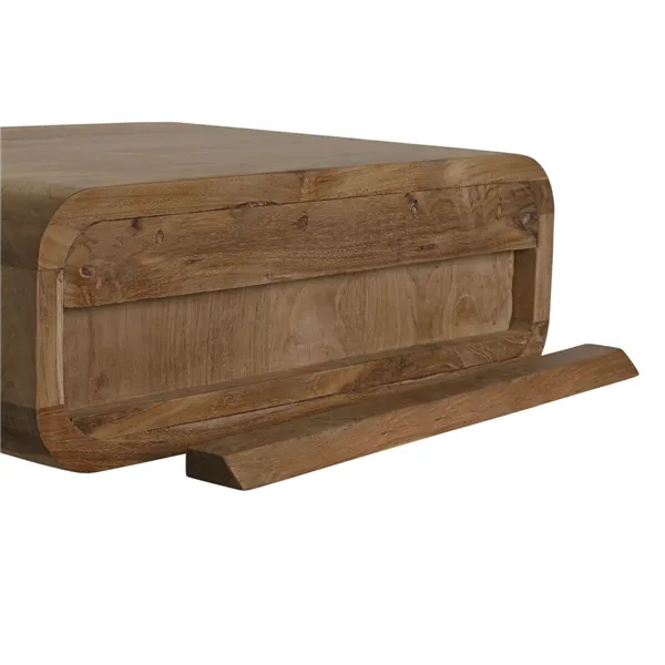 Nightstand Home ESPRIT Teak 50 x 40 x 17 cm