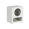 Nightstand Home ESPRIT White MDF Wood 40 x 30 x 48 cm