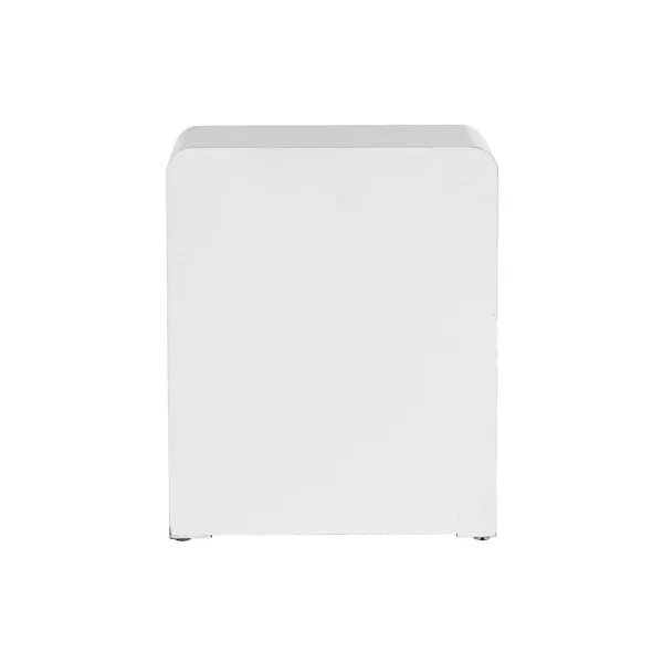 Nightstand Home ESPRIT White MDF Wood 40 x 30 x 48 cm