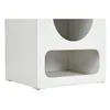 Nightstand Home ESPRIT White MDF Wood 40 x 30 x 48 cm