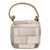 Doorstop Alexandra House Living Leather 20 x 20 x 20 cm White