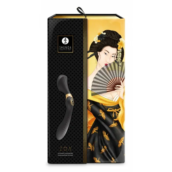 Вибратор Shunga Zoa Чёрный