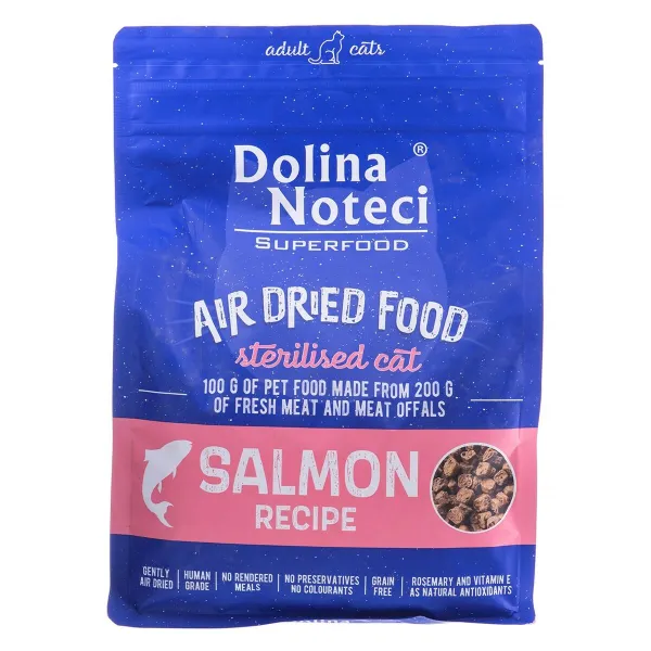 Kaķu barība Dolina Noteci 8533 Laša krāsas Zivs 1 kg