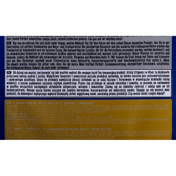Kačių maistas Dolina Noteci 8537 Suaugęs Turkija 1 kg