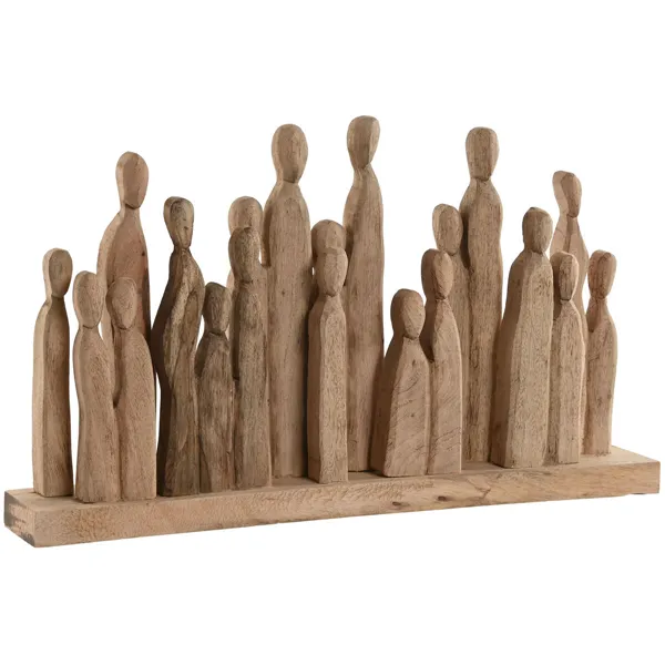 Decorative Figure Home ESPRIT Brown Persons 61 x 10 x 36 cm