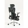 Office Chair Activejet YK848 BK Black Silver 1 Piece