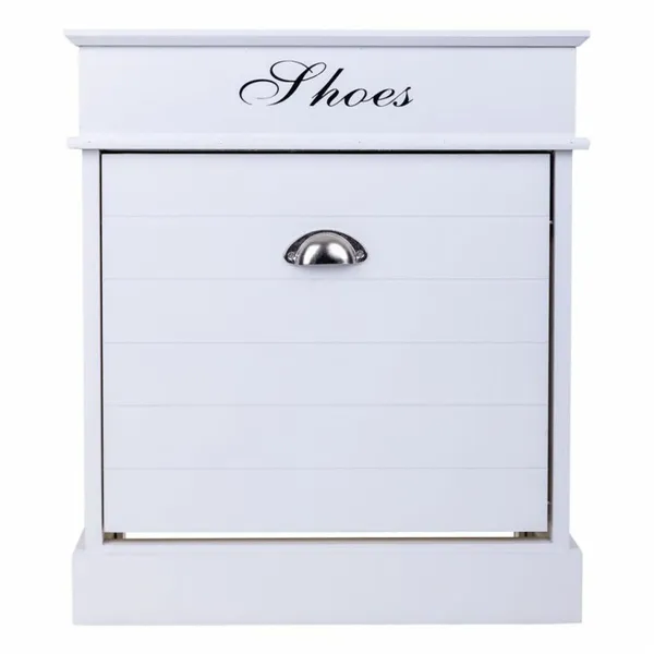 Shoe Rack Alexandra House Living White 28 x 58 x 50 cm 1 drawer