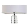 Desk lamp Home ESPRIT White Crystal 50 W 220 V 25 x 25 x 42 cm