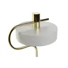 Desk lamp Home ESPRIT White Golden Metal 220 V 28 x 18 x 46 cm