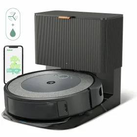 iRobot robotti-imuri Roomba i557840 ääniohjaus pyöreä musta harmaa Kunnostettu A+
