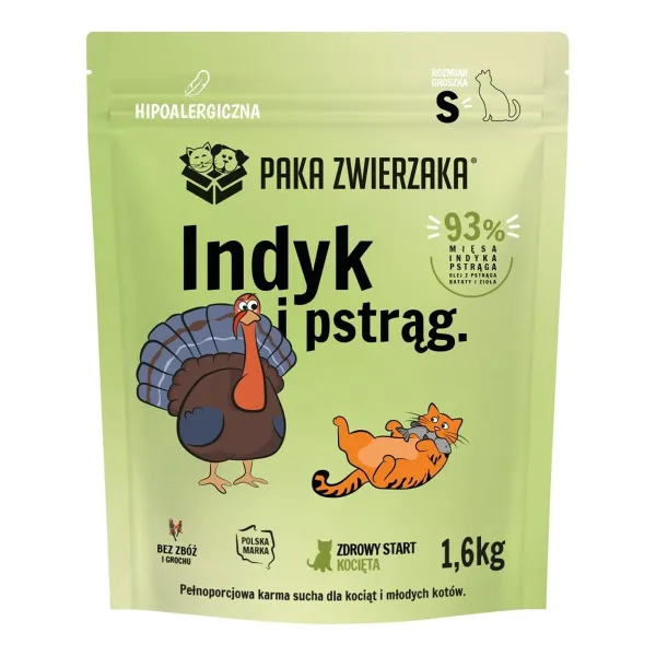 Kissanruoka Paka Zwierzaka Turkki 1,6 kg