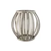 Candleholder Home ESPRIT Silver Crystal Steel 19 x 19 x 19 cm