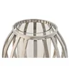 Candleholder Home ESPRIT Silver Crystal Steel 19 x 19 x 19 cm