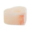 Candleholder DKD Home Decor Pink Natural Salt 11 x 11 x 5 cm (2 Units)