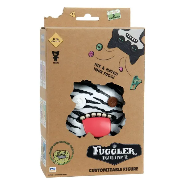 Коллекционная фигура PMI Kids World FG6010B Белый Чёрный Пластик Зебра Животное