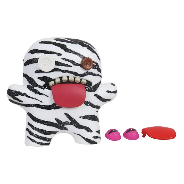 Kolekcionējamas figūras PMI Kids World FG6010B Balts Melns Plastmasa Zebra Dzīvnieks