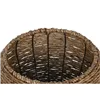 Set of Planters Home ESPRIT Brown Metal Fibre 41 x 41 x 32 cm