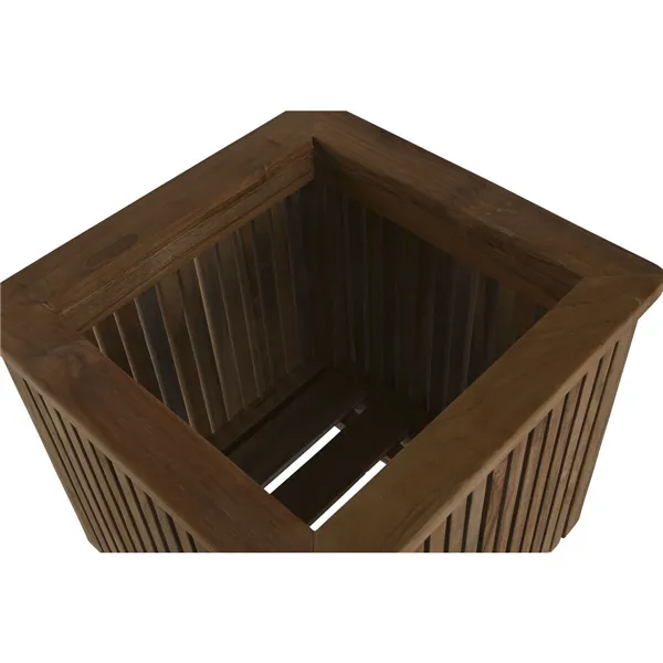 Planter Home ESPRIT Teak 34,5 x 34,5 x 37 cm