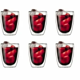 Lasisetti Bodum Läpinäkyvä (6 osaa)