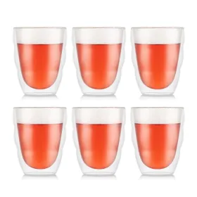 Lasisetti Bodum Läpinäkyvä (6 osaa)