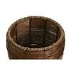 Set of Planters Home ESPRIT Natural Metal Fibre Tropical 33 x 33 x 30 cm