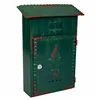 Letterbox Alexandra House Living Green Iron 11 x 37 x 27 cm