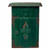 Letterbox Alexandra House Living Green Iron 11 x 37 x 27 cm