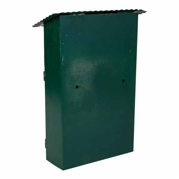 Letterbox Alexandra House Living Green Iron 11 x 37 x 27 cm