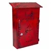 Letterbox Alexandra House Living Red Iron 11 x 37 x 27 cm