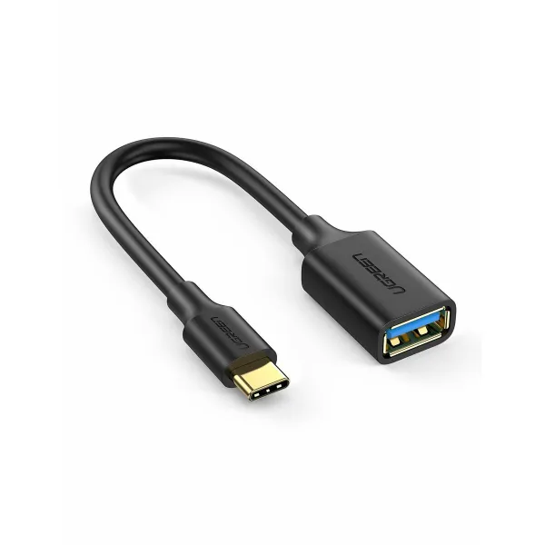 USB Kabelis Ugreen 30701 Melns 15 cm