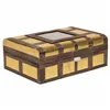 Jewelry box Alexandra House Living Golden Aluminium MDF Wood 20 x 7 x 27 cm