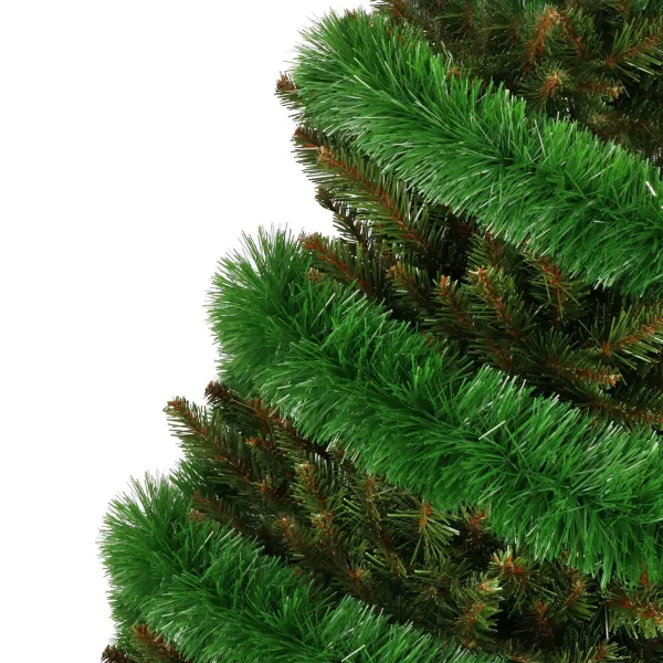 Елочная цепь 6м зеленая, елочная гирлянда, диаметр 15см
