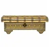 Jewelry box Alexandra House Living Golden Aluminium MDF Wood 14 x 12 x 32 cm