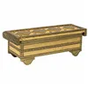 Jewelry box Alexandra House Living Golden Aluminium MDF Wood 14 x 12 x 32 cm